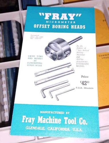 Fray machine tool - machine,